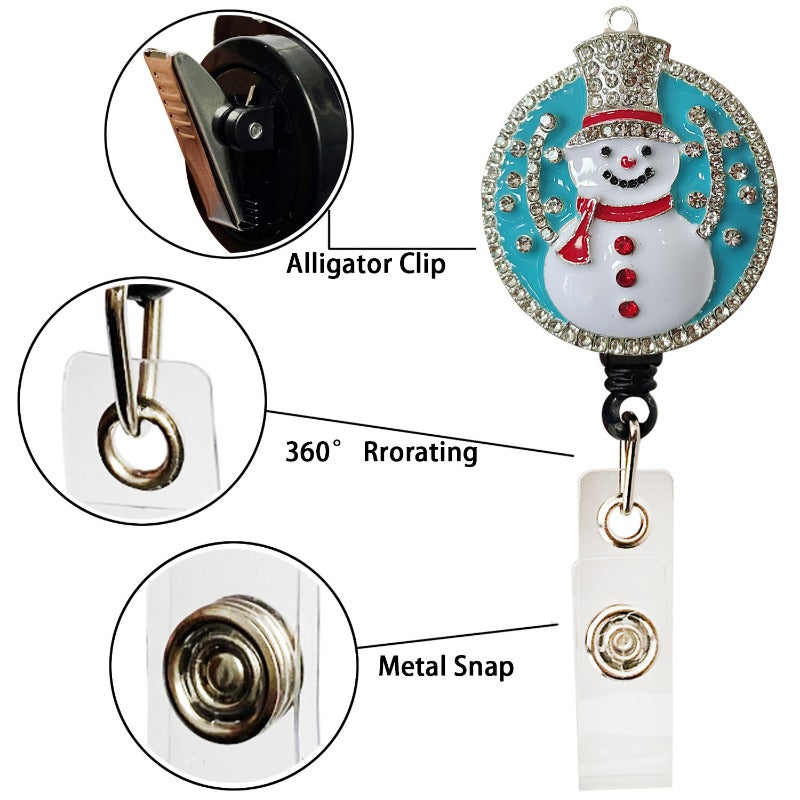 Wholesale Crystal Glass Eye Telescopic Keychain